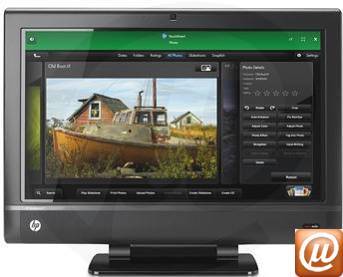 QN716AA - Desktop-PC com tela de toque TouchSmart HP 610-1100br Core i5-2300 (2.80GHz) 6GB 1.5TB 23" Blu-ray Windows 7 Home Premium 64 Wi-Fi N WebCam Full HD HDTV Radeon HD 6550A 2GB